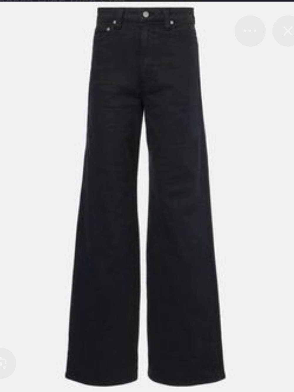 Khaite Jordan Denim High Rise Jeans